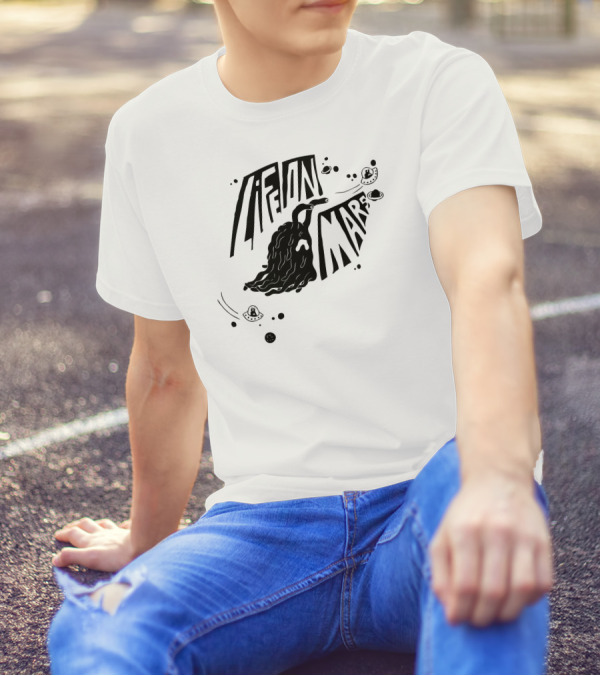 Life On Mars Retro Space Adventure Cosmic T-Shirt