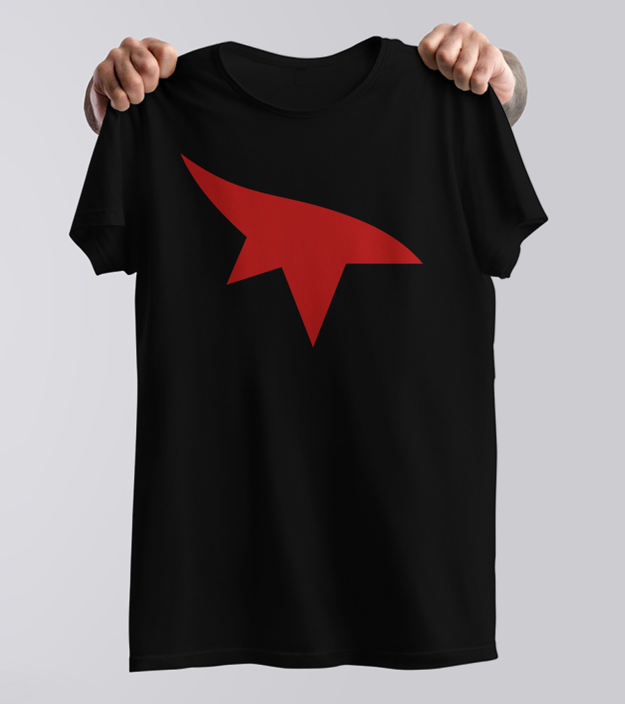 Mirror's Edge Catalyst Game Red Stylized Bird T-Shirt