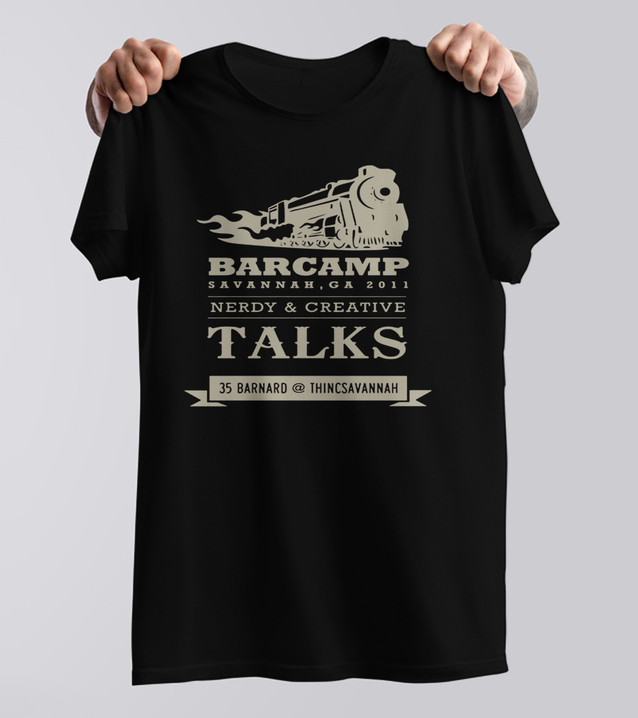 BarCamp Savannah GA 2011 Nerdy And Creative Talks 35 Barnard @ ThincSavannah T-Shirt