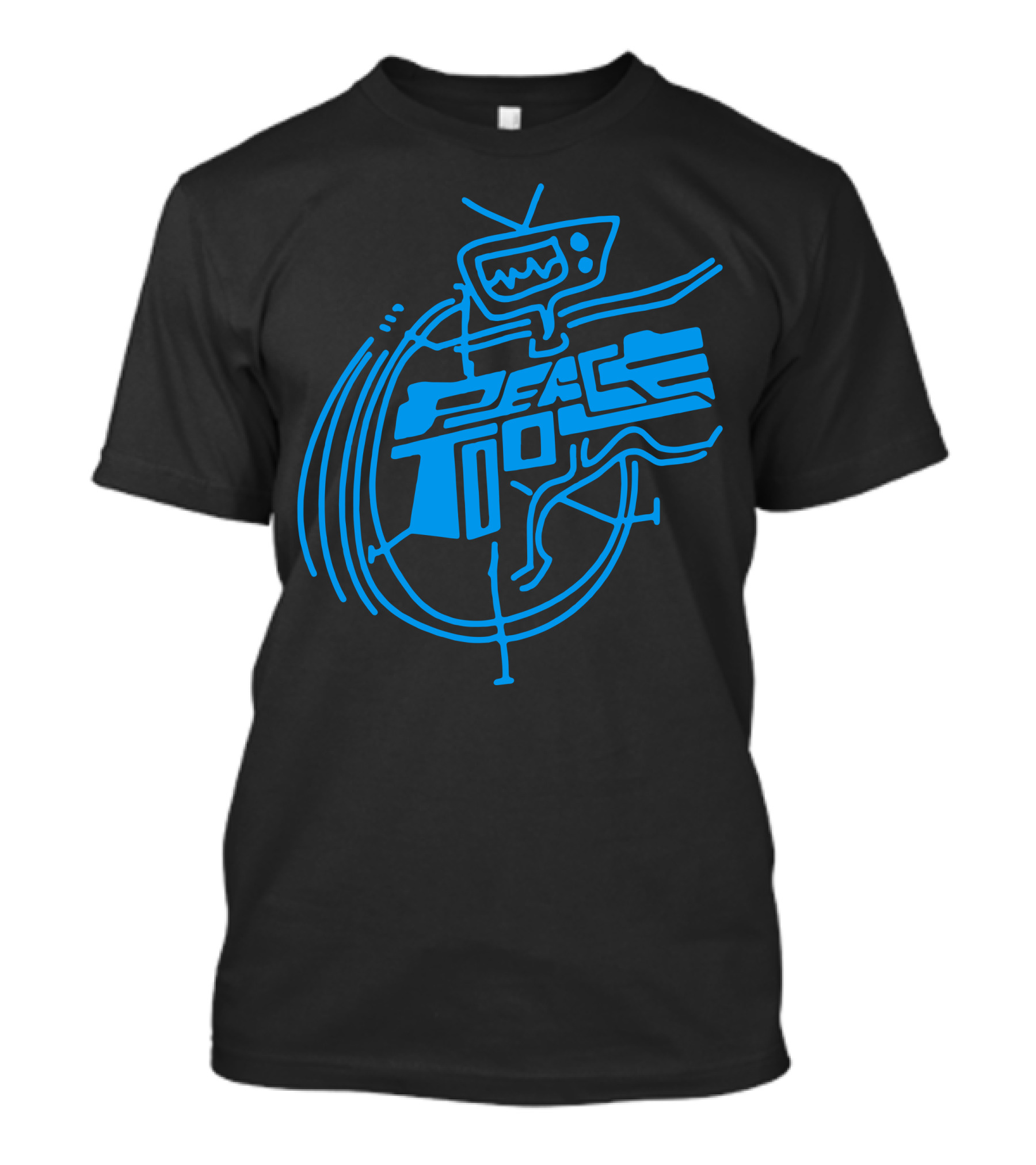 PEACE TOOL Retro Television Circuitry T-Shirt