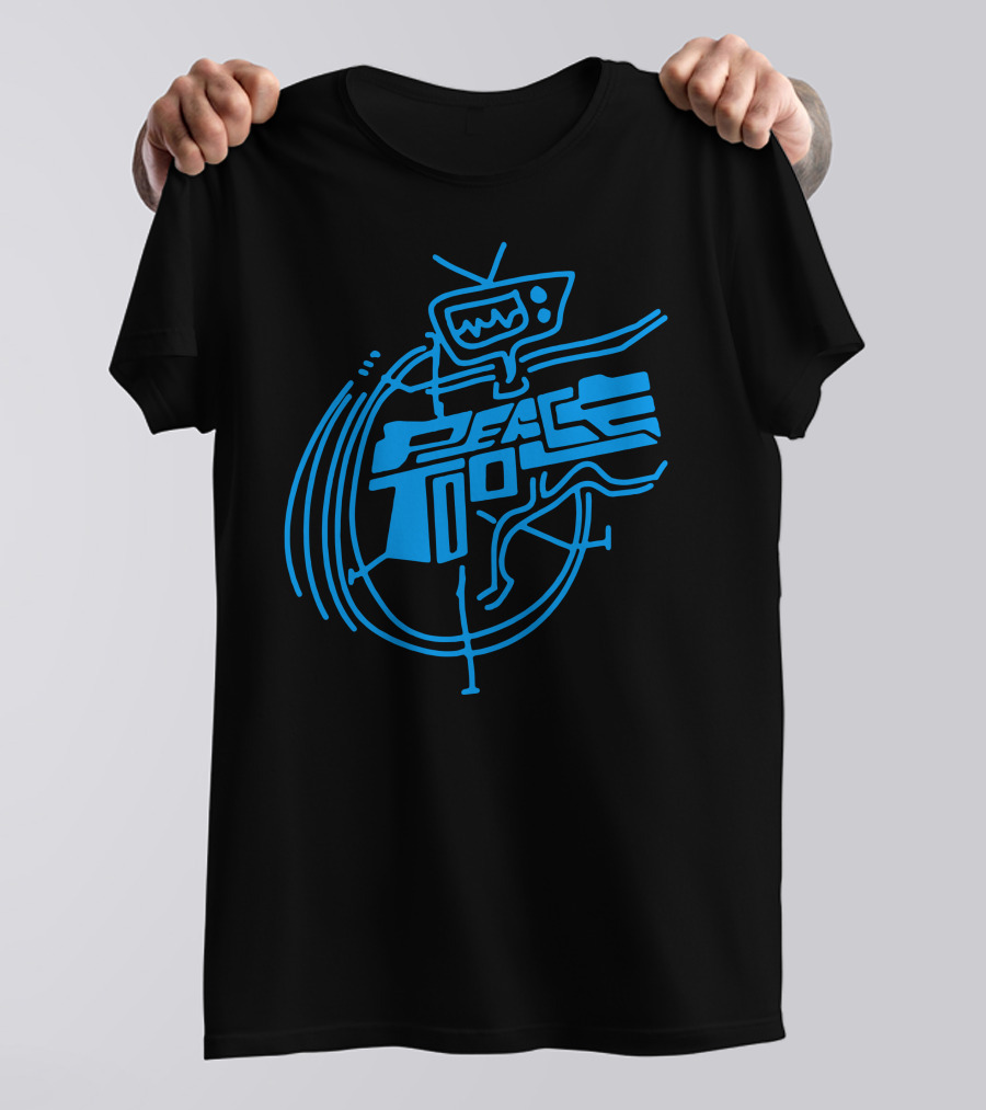 PEACE TOOL Retro Television Circuitry T-Shirt