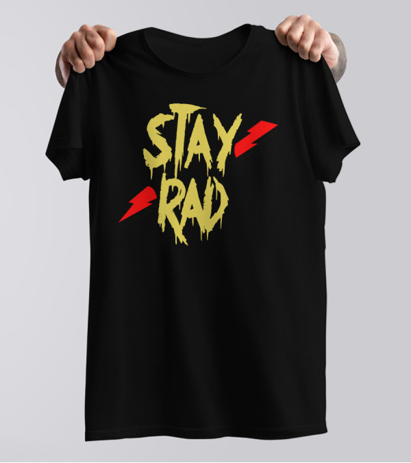 Stay Rad Lightning Bolt T-Shirt