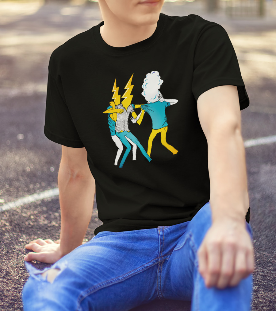 Storm Is Coming Lightning And Cloud Dance Battle T-Shirt