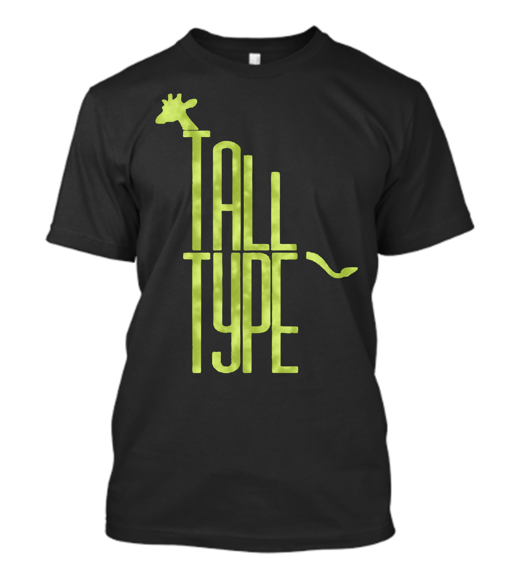 Tall Type Giraffe Head Integration T-Shirt