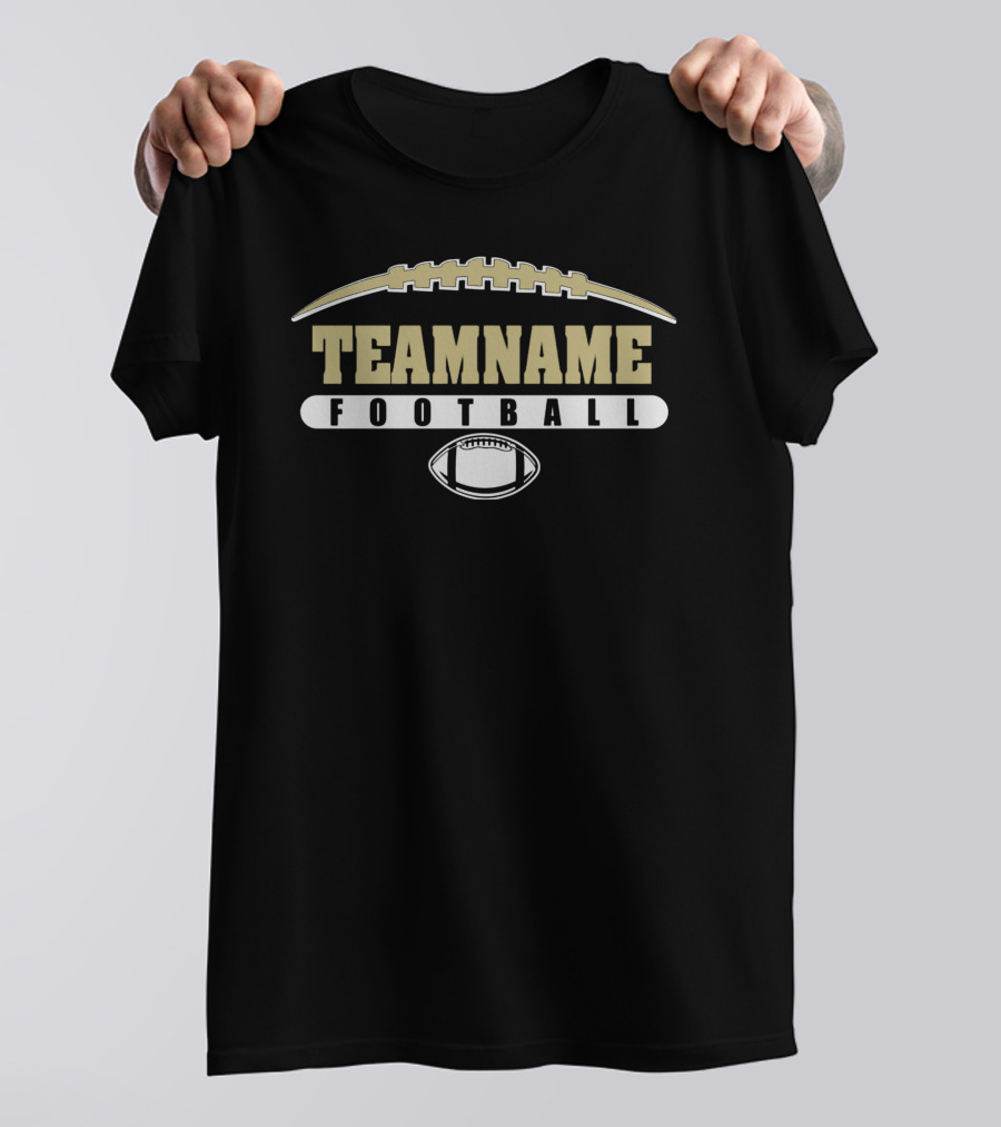 Teamname Football Football Icon T-Shirt