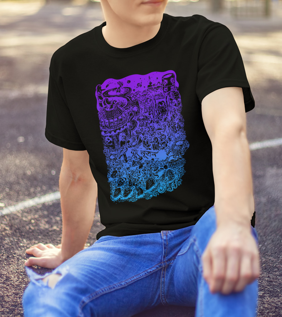 Ponchishey Boishakh Alien Festival Extravaganza T-Shirt