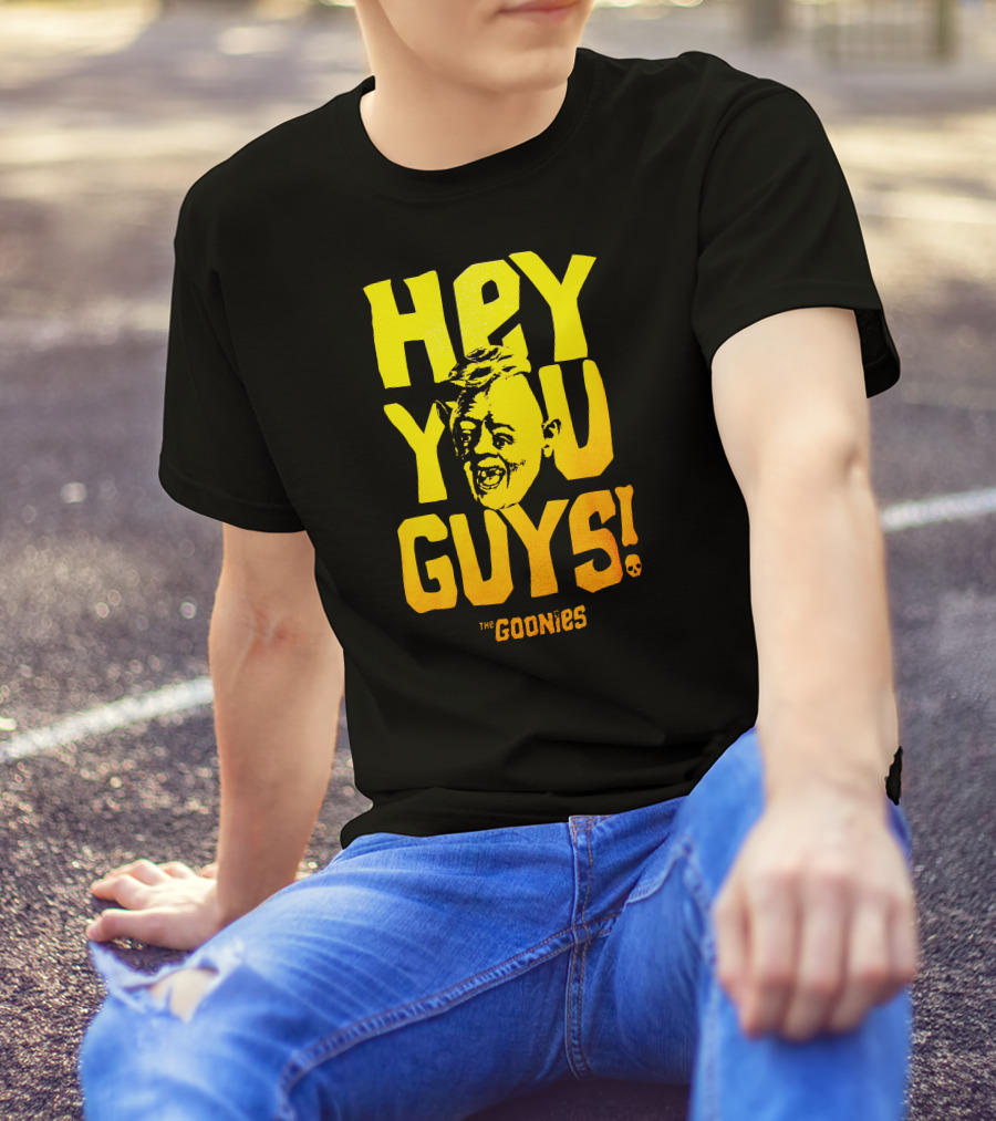 Hey You Guys The Goonies Skull T-Shirt