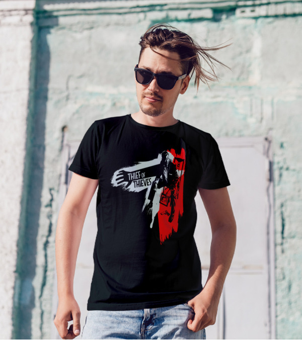 Thief Of Thieves Comic Book Style Noir Heist T-Shirt