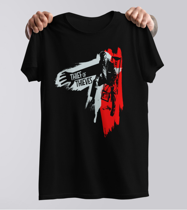 Thief Of Thieves Comic Book Style Noir Heist T-Shirt