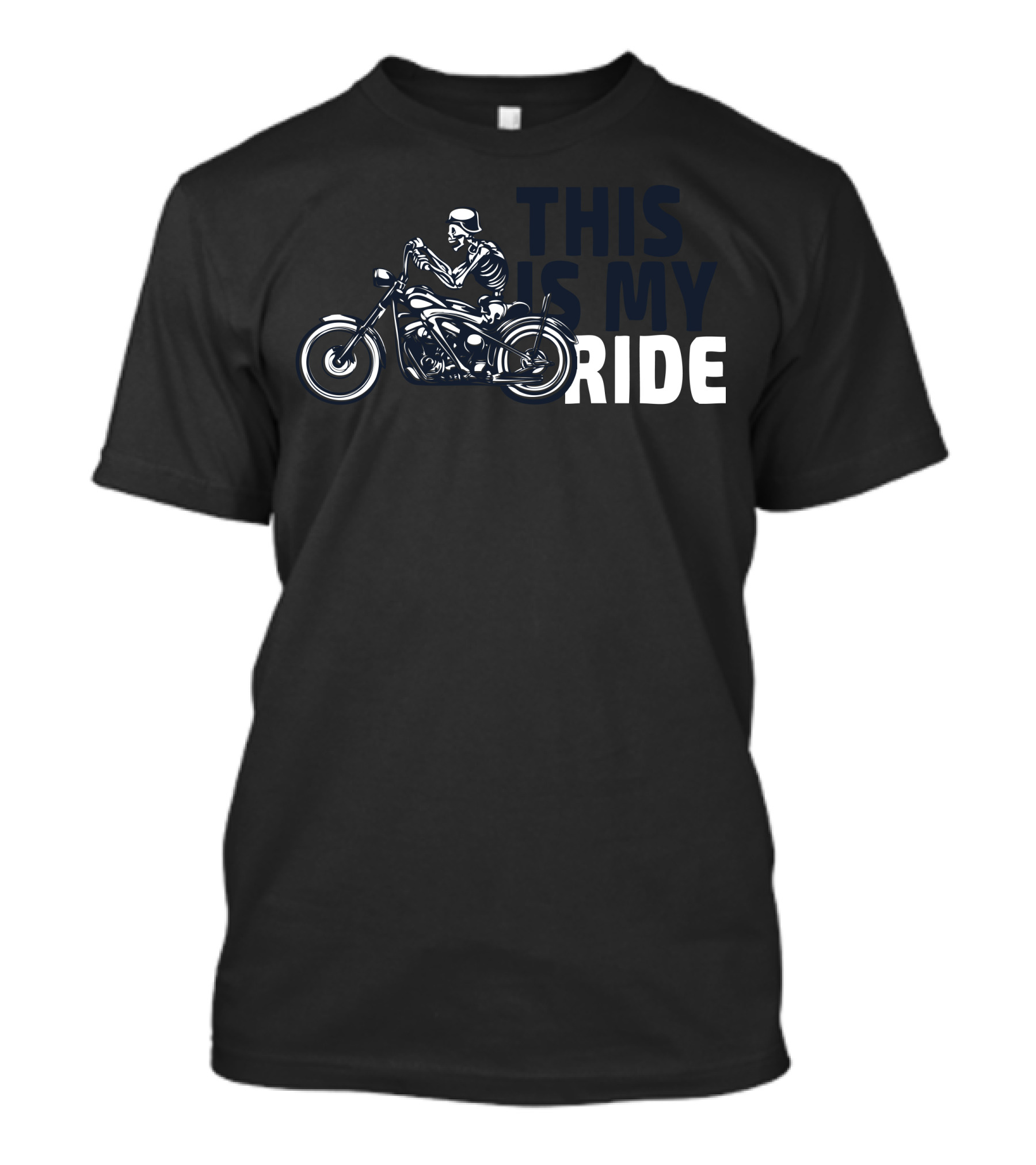 This Is My Ride Motorcycle Rider T-Shirt