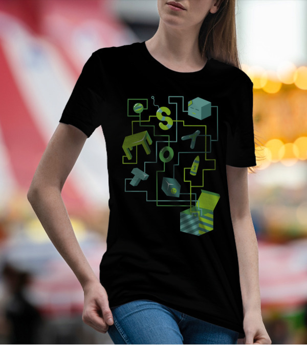 S O T 1 Toys Box Cube Maze T-Shirt