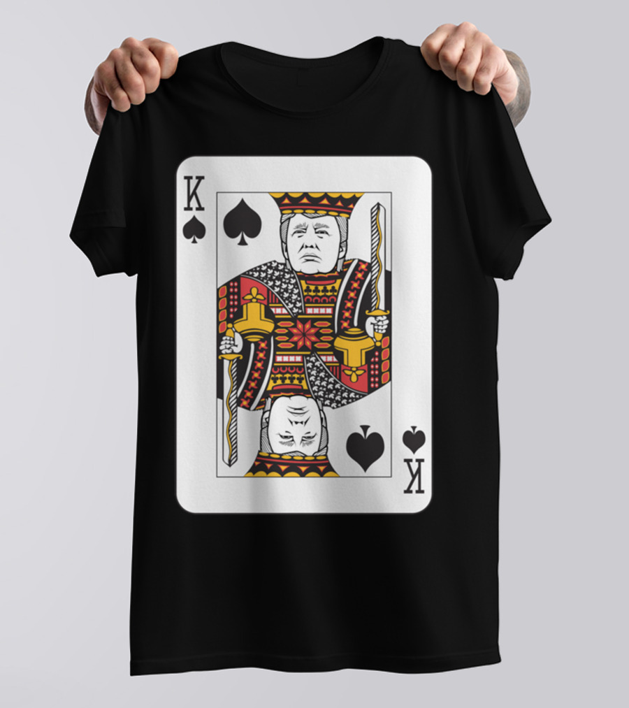 King Of Spades Trump Card T-Shirt