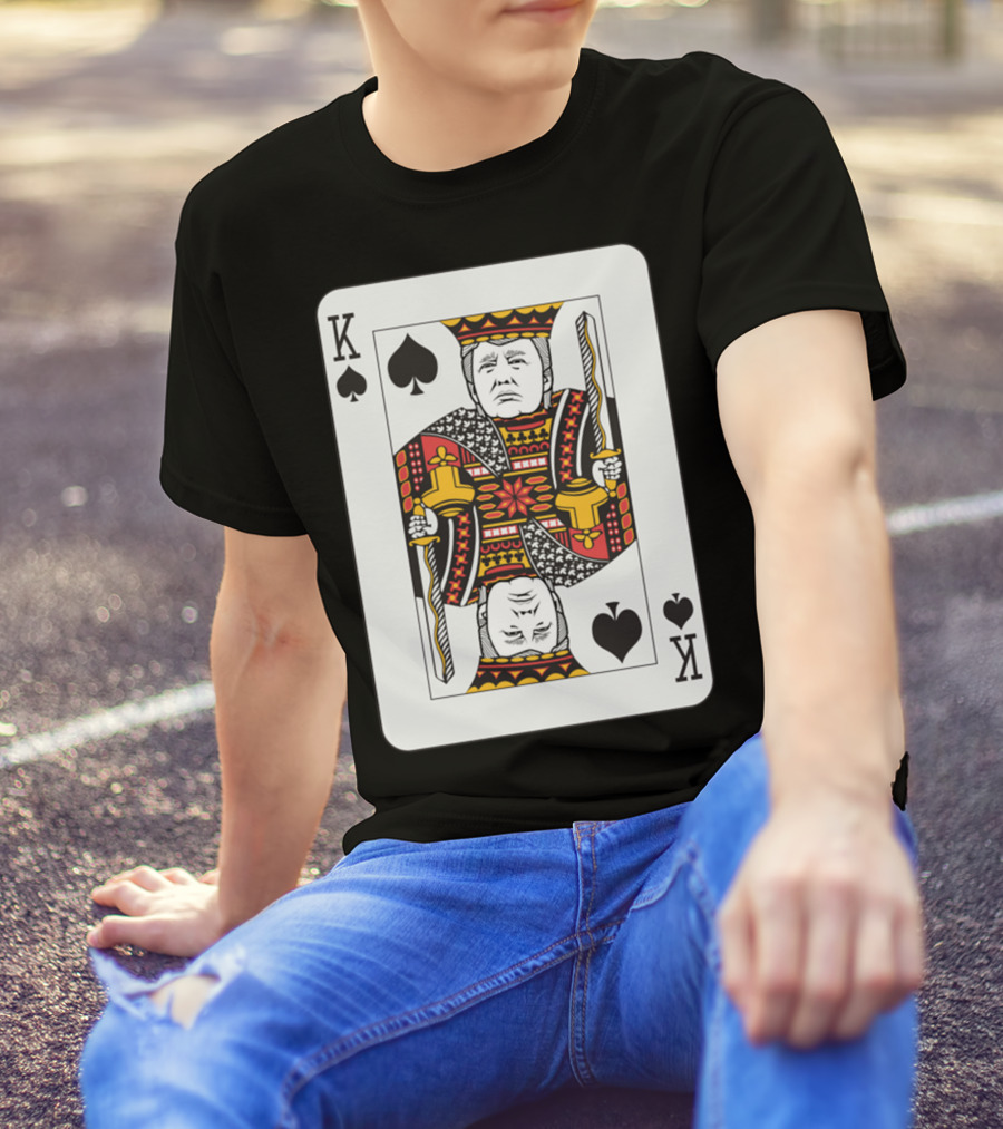 King Of Spades Trump Card T-Shirt