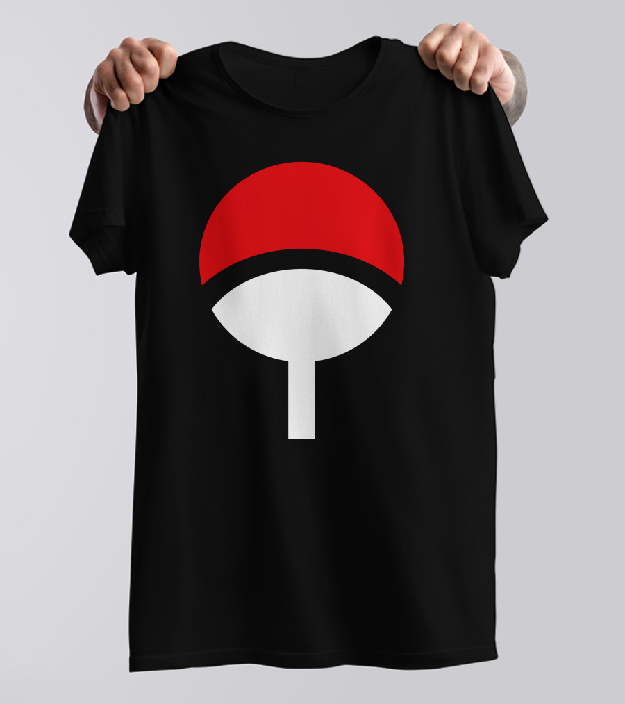 Uchiha Clan Red And White Fan T-Shirt