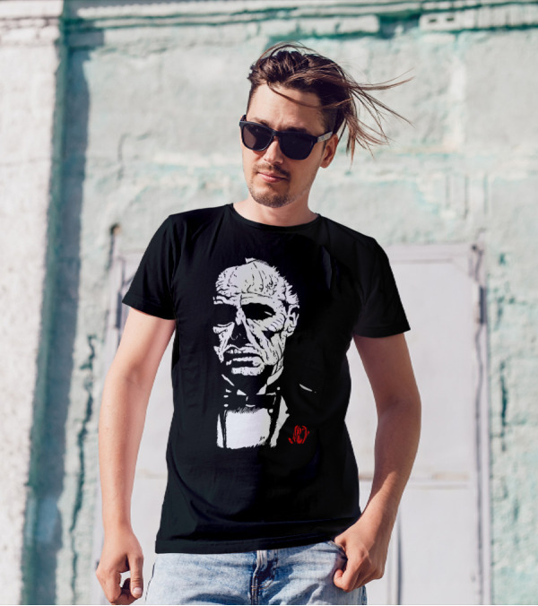 Zombie Brando The Zomfather Mafia Horror Mashup T-Shirt