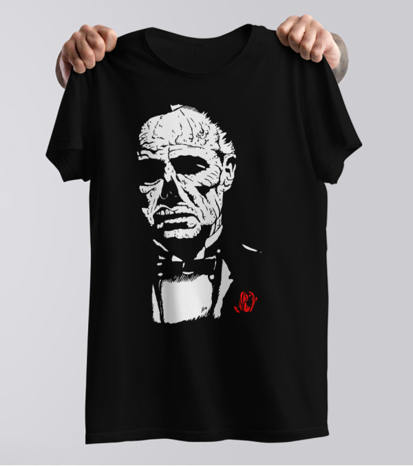 Zombie Brando The Zomfather Mafia Horror Mashup T-Shirt