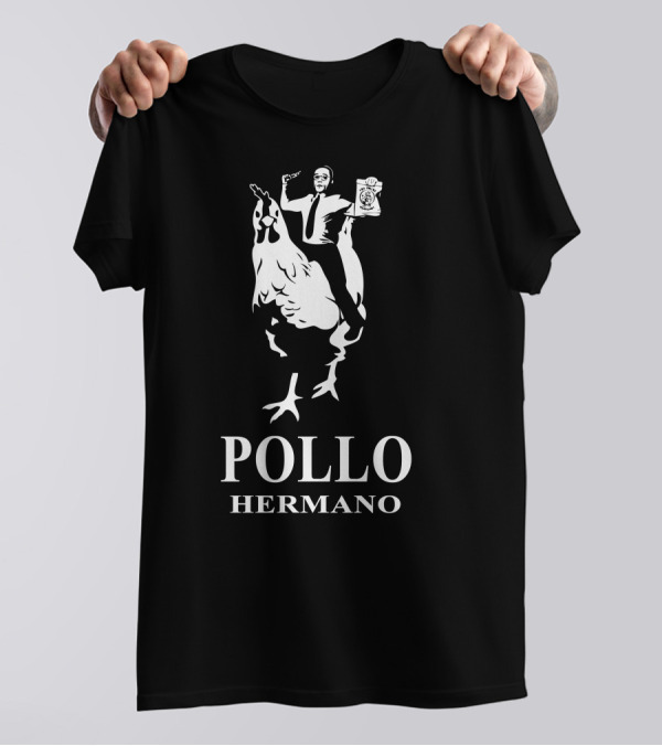 Pollo Hermano Chicken Rider DEA Agent T-Shirt
