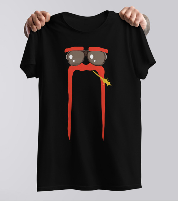 Hulk Hogan Road Warrior Iconic Sunglasses And Mustache T-Shirt