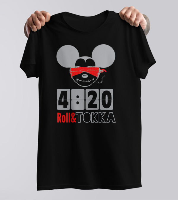 Roll And Tokka 4820 Ninja Mouse T-Shirt