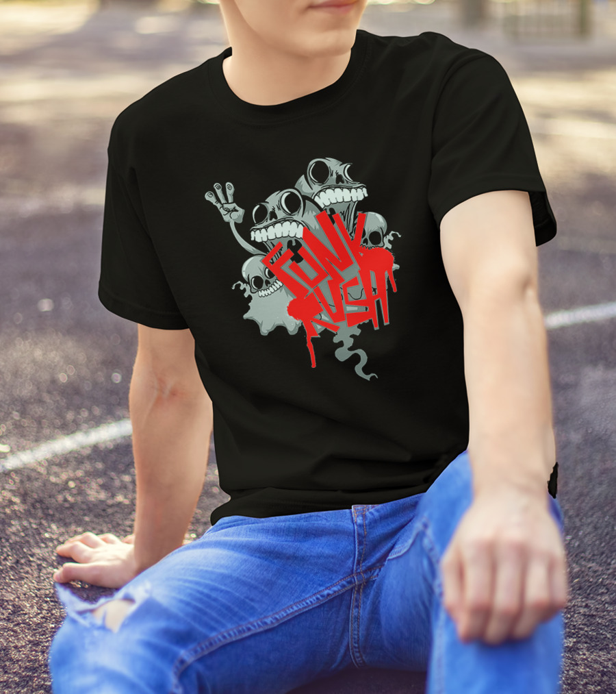Funk Rush Skull Monsters T-Shirt