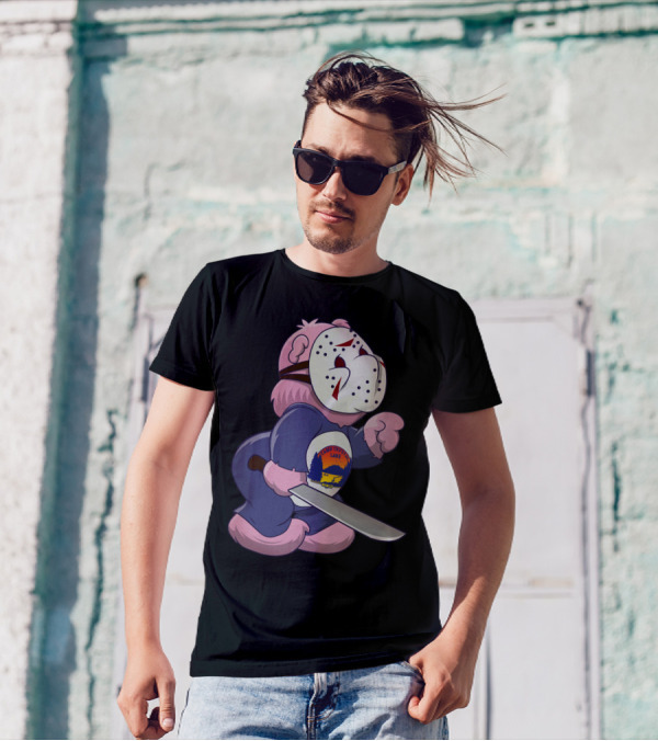 Camp Crystal Lake Jason Care Bear T-Shirt