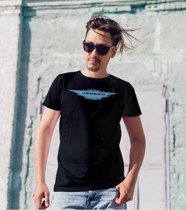 Jensen Classic Interceptor Motors Badge Emblem T-Shirt
