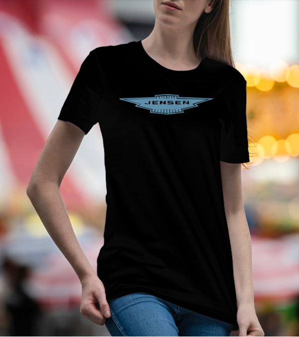 Jensen Classic Interceptor Motors Badge Emblem T-Shirt
