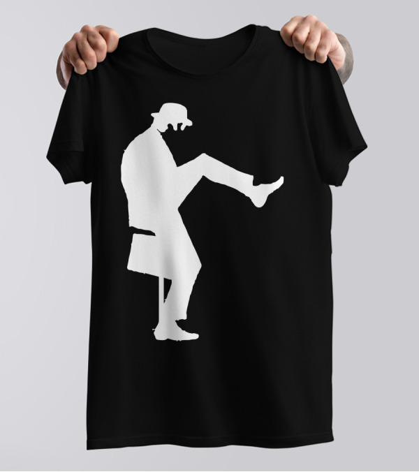 John Cleese Silly Walk Silhouette Monty Python T-Shirt