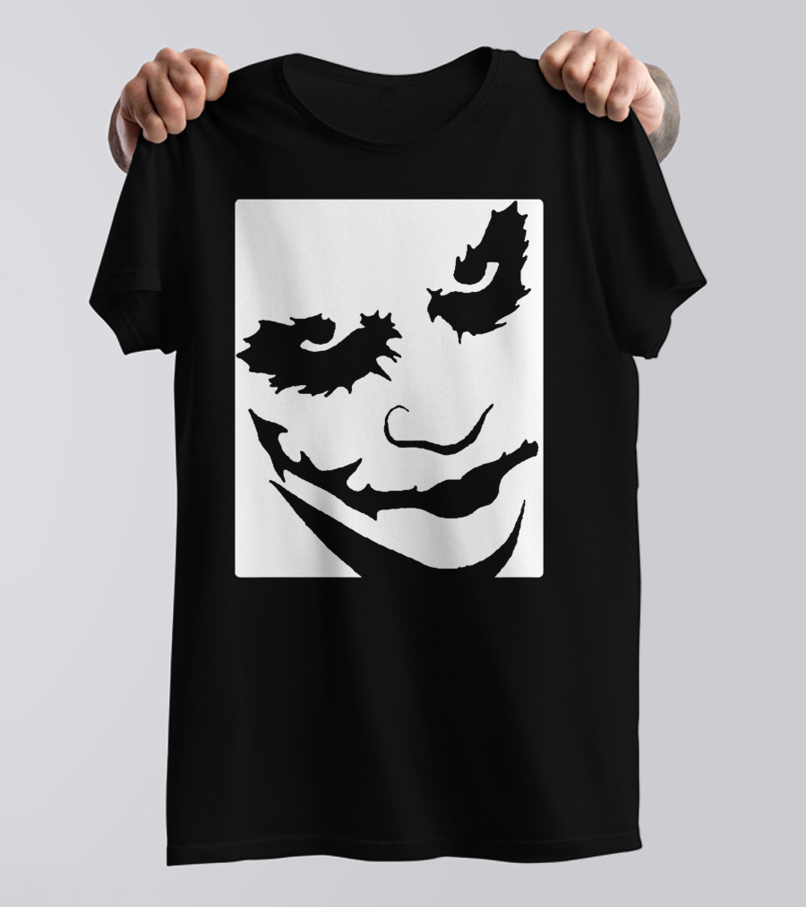 Joker Face Iconic Grinning Mask T-Shirt