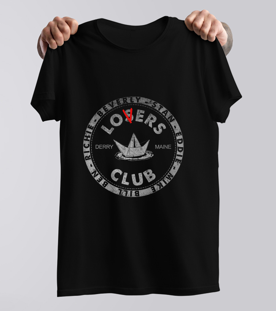 Losers Club Derry Maine Beverly Stan Eddie Mike Bill Ben Richie T-Shirt