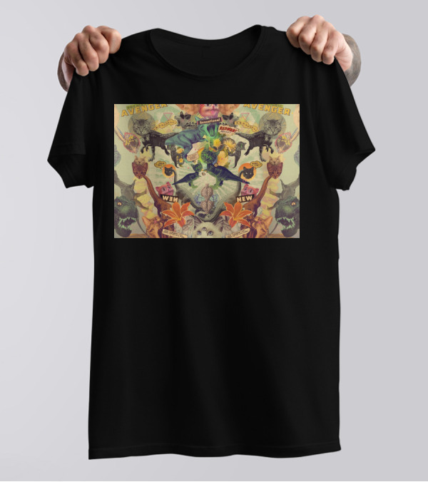The Sensational Meowosaurus Avenger Roaring Adventure T-Shirt