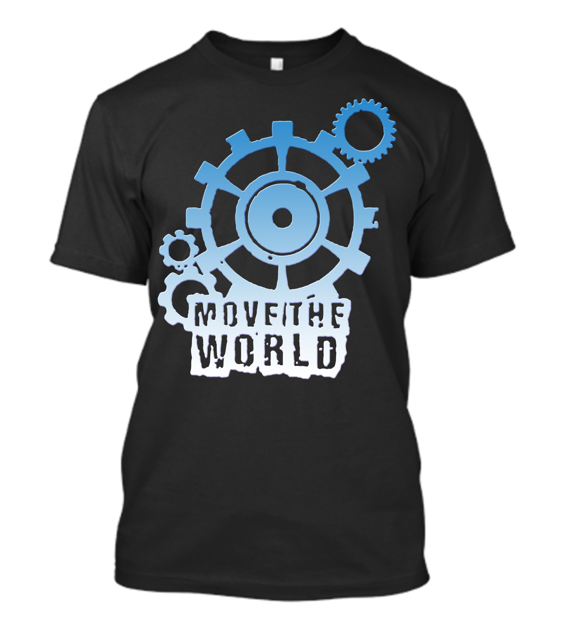 Move The World Gear Mechanism T-Shirt