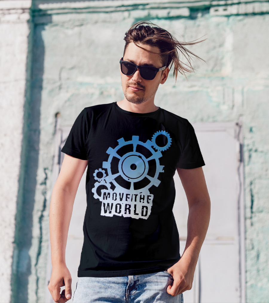 Move The World Gear Mechanism T-Shirt