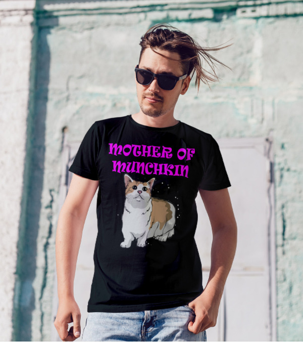 Mother Of Munchkin Cat T-Shirt