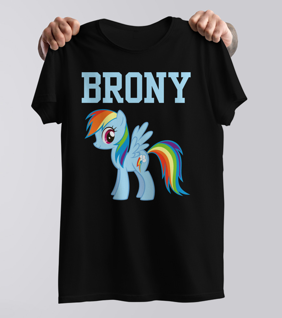 Brony Rainbow Dash My Little Pony Fan T-Shirt