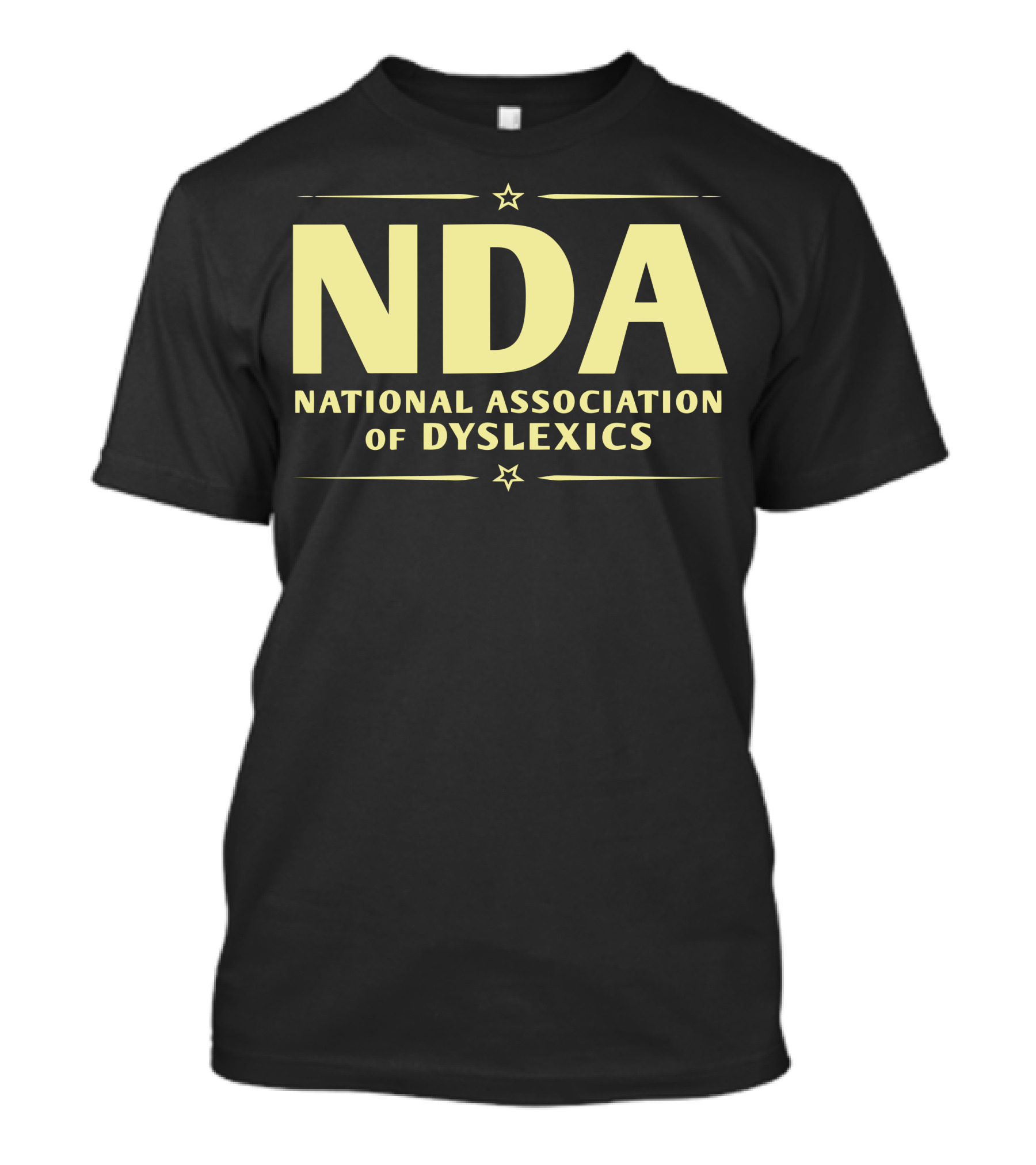 NDA National Association Of Dyslexics T-Shirt