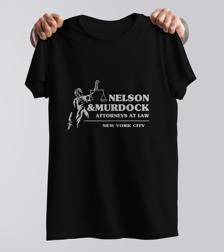 Nelson And Murdock Attorneys At Law New York City Daredevil T-Shirt