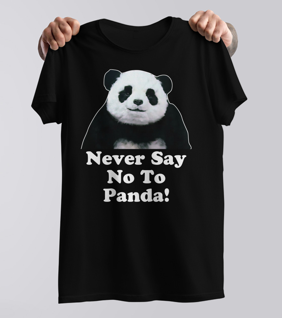 Never Say No To Panda Cheese Commercial Egypt Panda T-Shirt