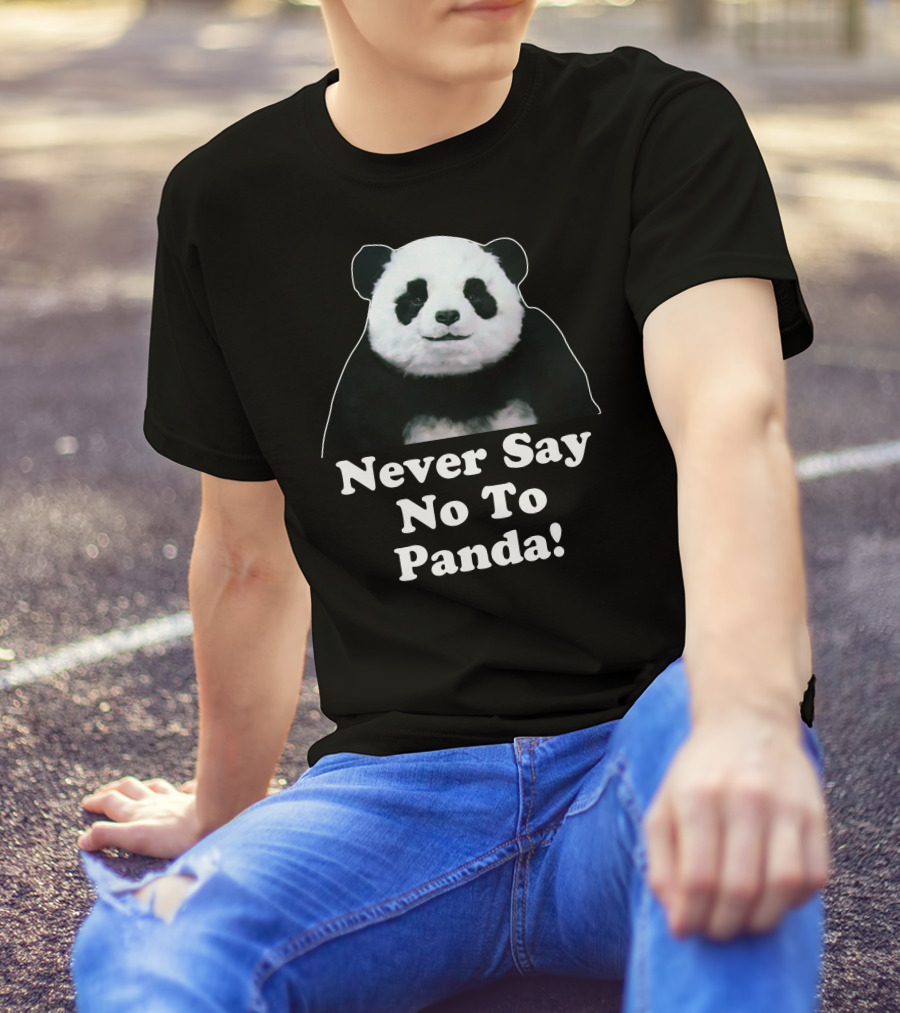 Never Say No To Panda Cheese Commercial Egypt Panda T-Shirt