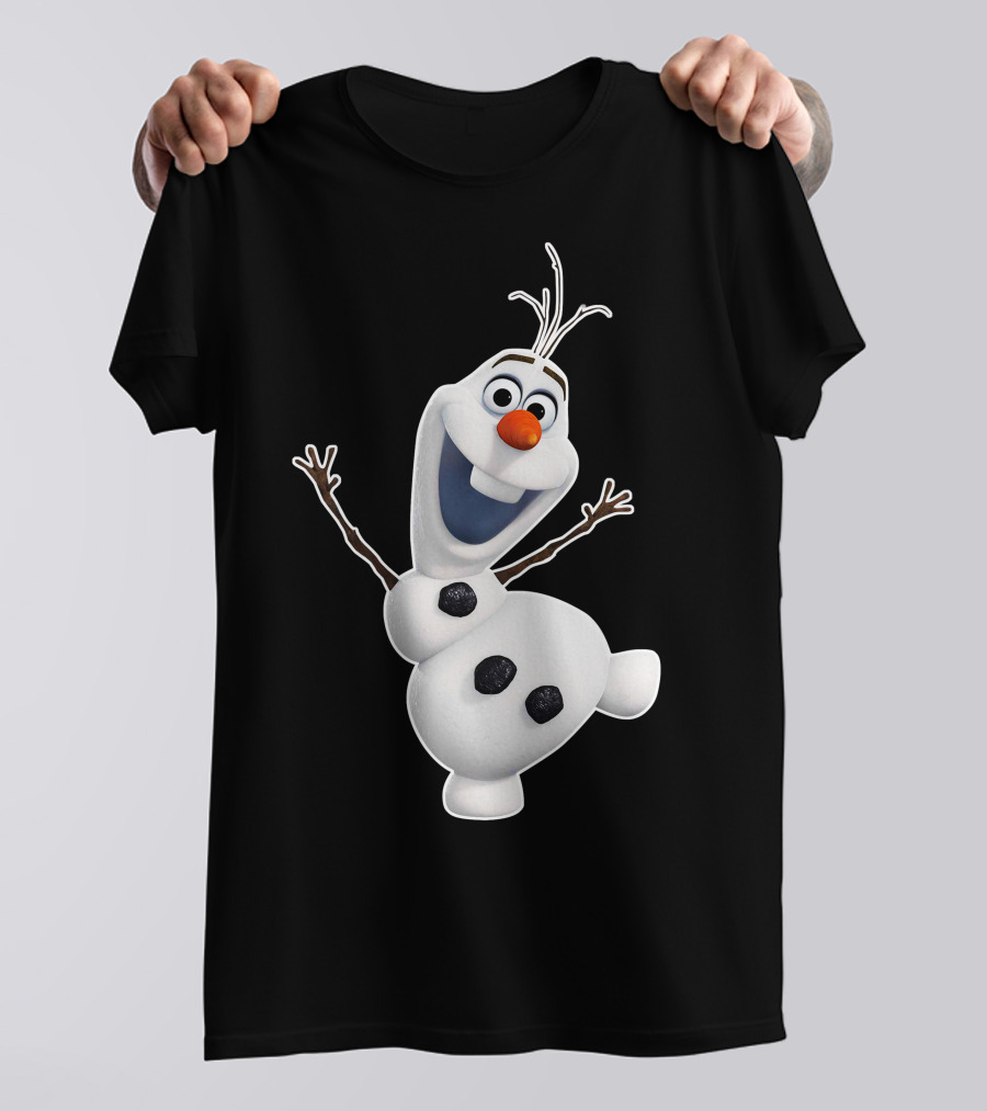 Olaf Snowman Frozen Character From Disney's Frozen T-Shirt