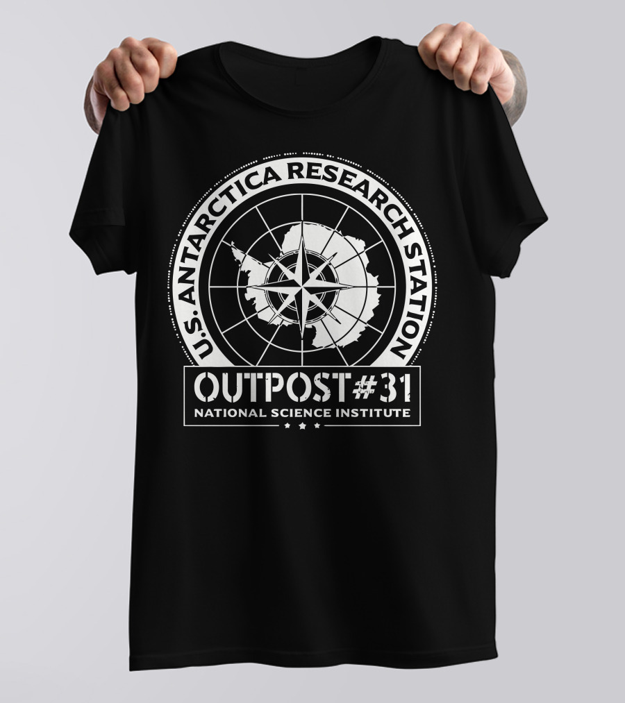 U.S. Antarctica Research Station Outpost #31 National Science Institute T-Shirt