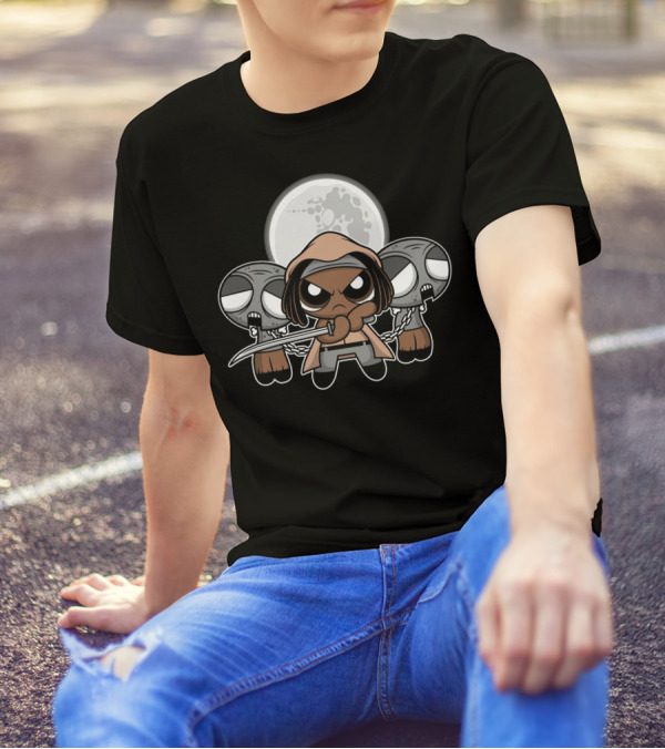 Shuffle And Slice And Not Very Nice Moon Warriors T-Shirt