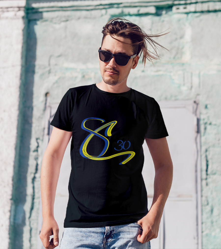 Stephen Curry SC30 Golden State Warriors Colors T-Shirt