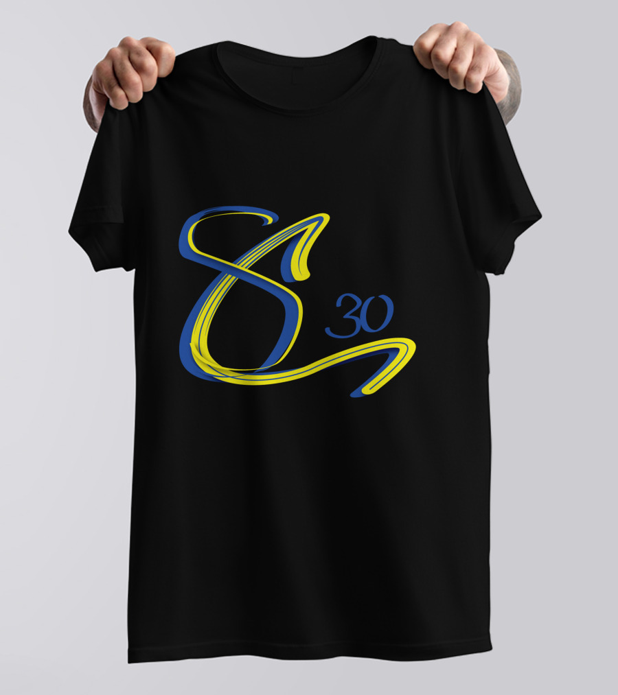 Stephen Curry SC30 Golden State Warriors Colors T-Shirt