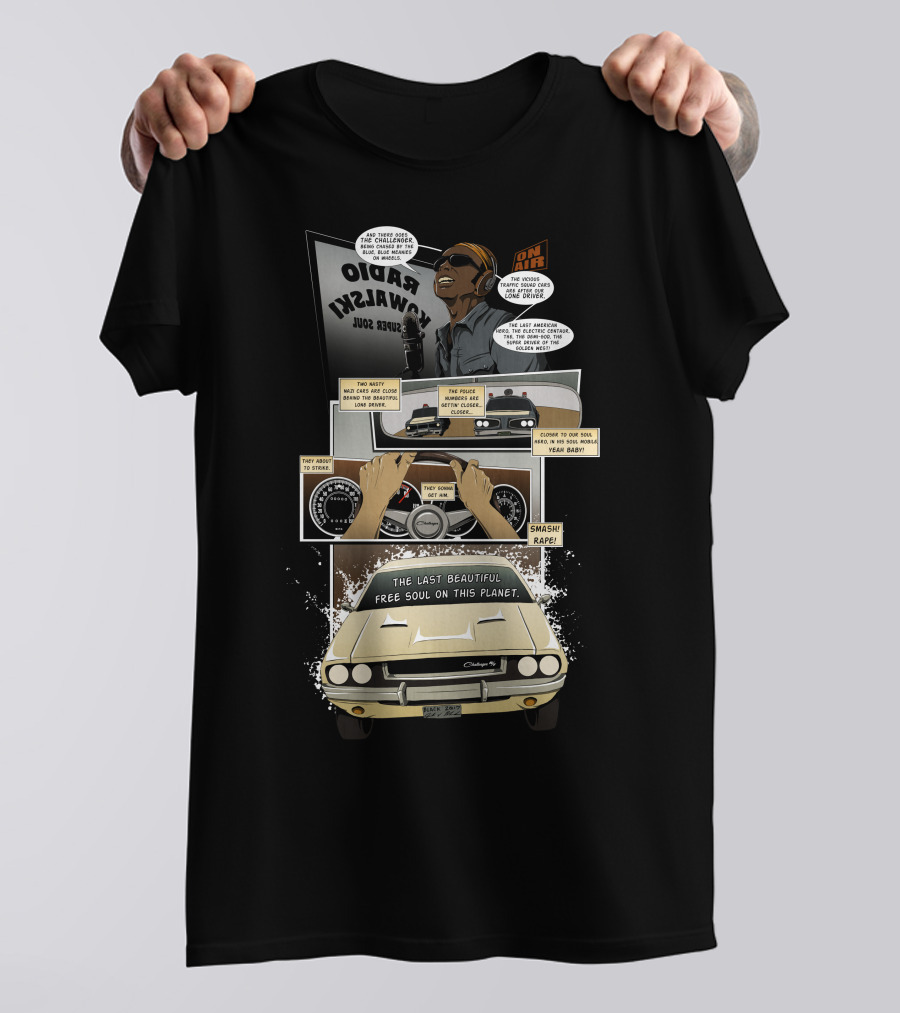 The Last Beautiful Free Soul On This Planet Lone Driver Radio 104.4HWKSW Super Soul T-Shirt
