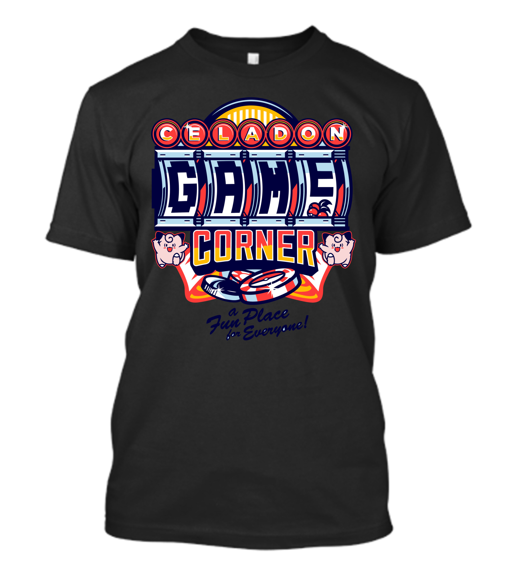 Celadon Game Corner Slot Machine A Fun Place In Everyon T-Shirt