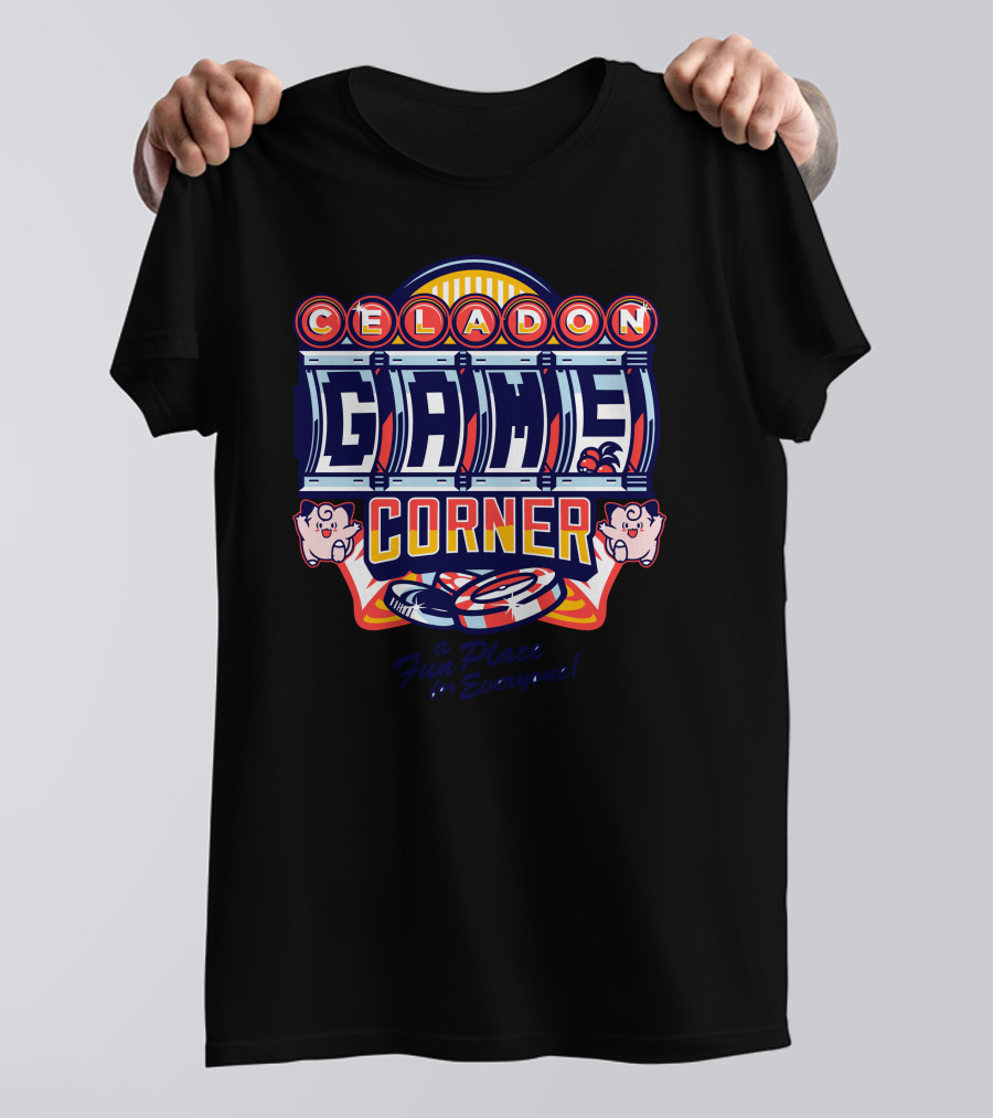 Celadon Game Corner Slot Machine A Fun Place In Everyon T-Shirt