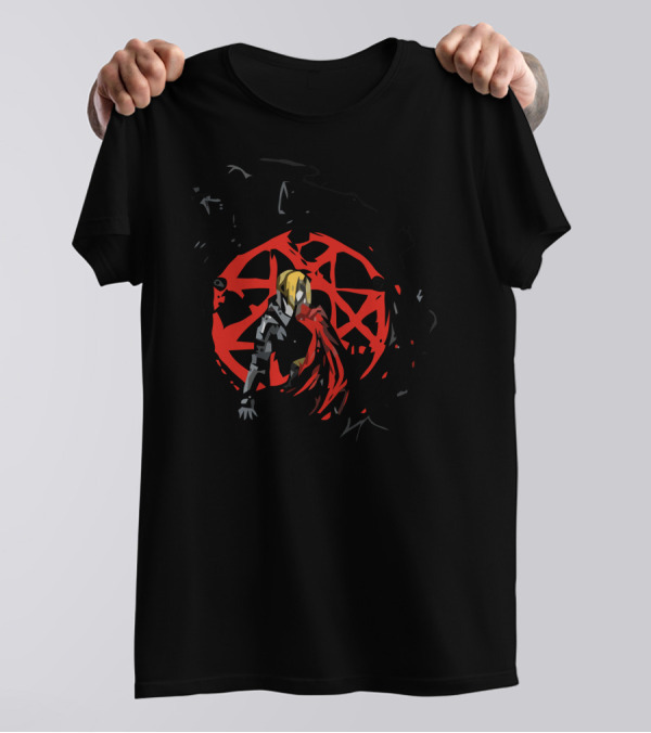 Fullmetal Alchemist Transmutation Circle Anime Character T-Shirt