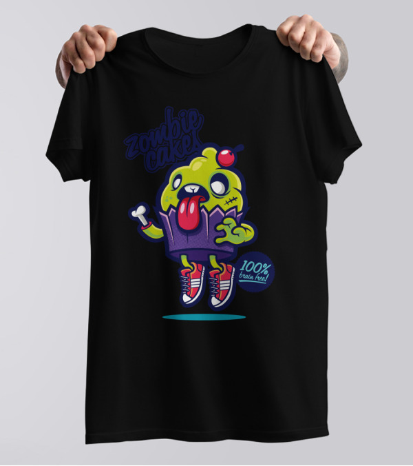 Zombie Cake 100% Brain Free T-Shirt
