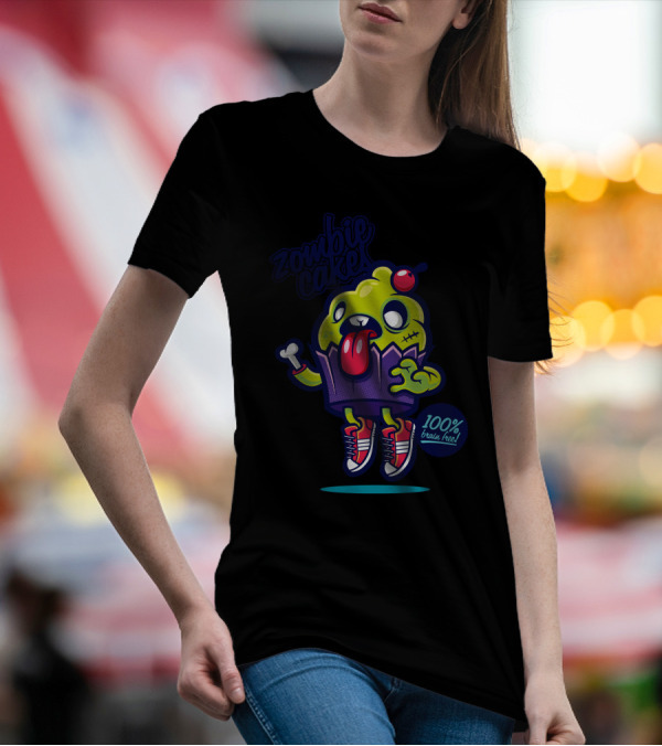 Zombie Cake 100% Brain Free T-Shirt